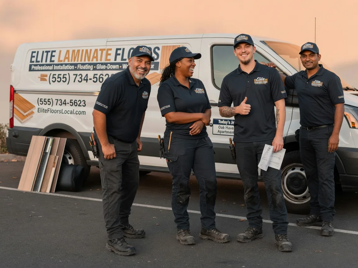 Laminate flooring installation company in Amana, IA